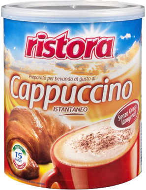 RISTORA CAPPUCCINO SOLUBILE GR250 BARATTOLO