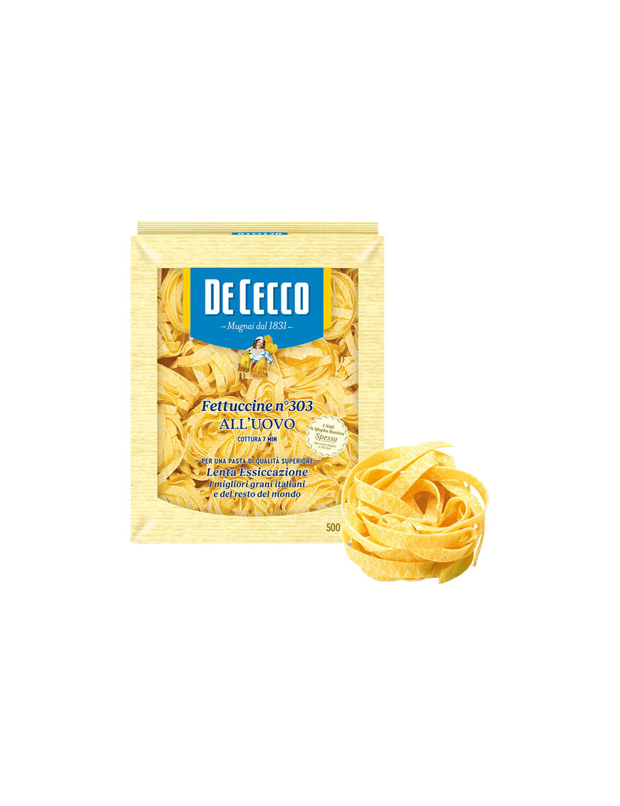 DE CECCO SPEC. UOVO FETTUCCINE G.500 NÂ°303