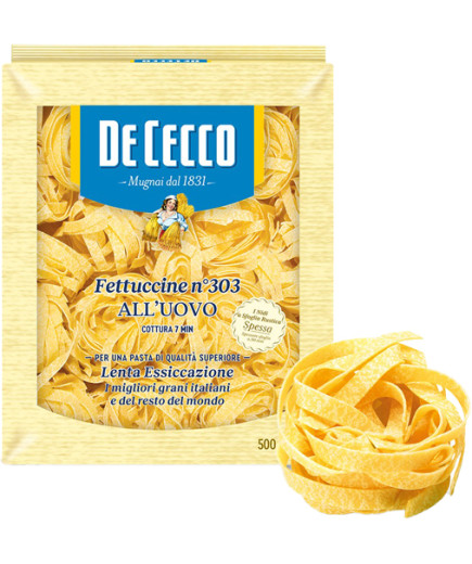 DE CECCO SPEC. UOVO FETTUCCINE G.500 NÂ°303