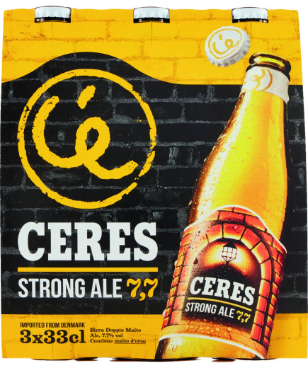 Ceres Birra Strong Ale cl.33X3