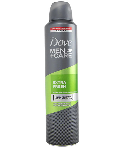 DOVE DEO SPRAY MEN EXTRA FRESH ML.250