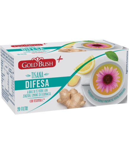 GOLD BUSH TISANA DIFESA CON VITAMINA C 20F G.40