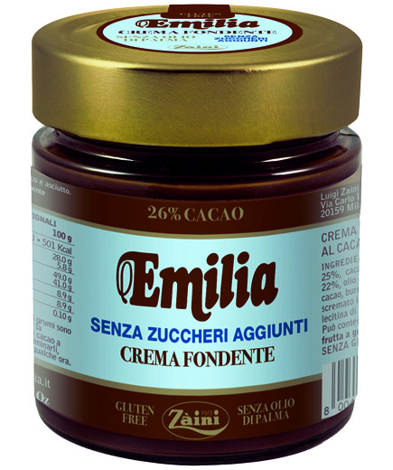 ZAINI CREMA FONDENTE SENZA ZUCCHERO G.200