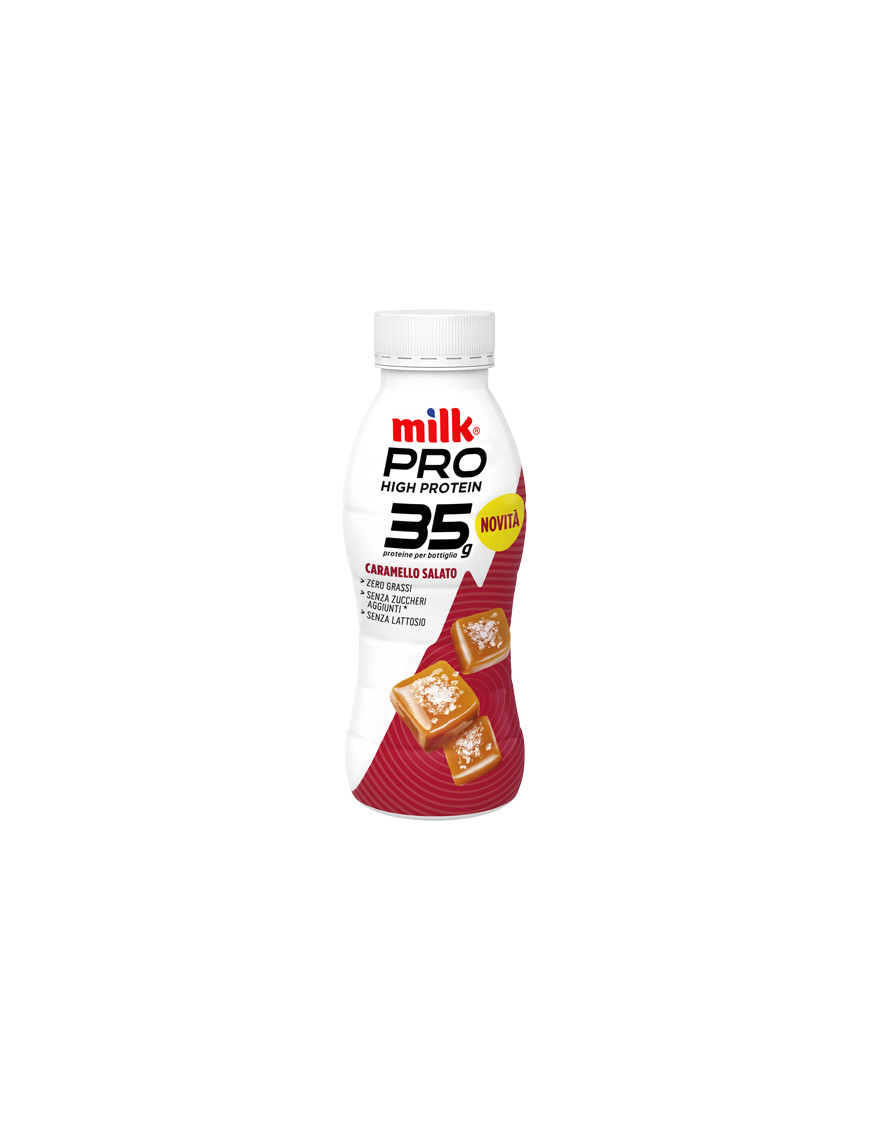 MILK PRO HIGH PROTEIN BEVANDALATTE CARAMELLO SALATO GR.350