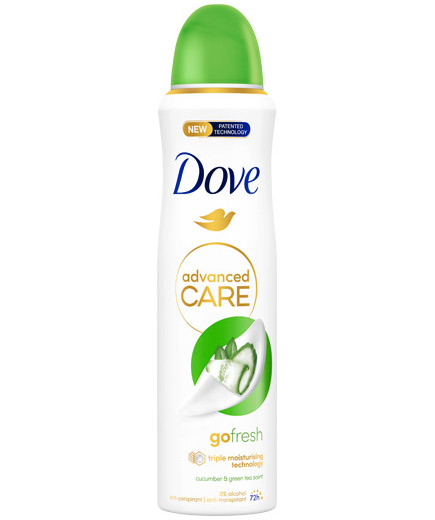 DOVE DEO SPRAY ADVANCED CARE GO FRESH CETRIOLO ML.150