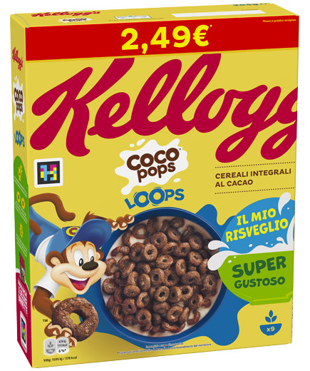 KELLOGG'S COCO POPS LOOPS G.285  FLASH 2,49