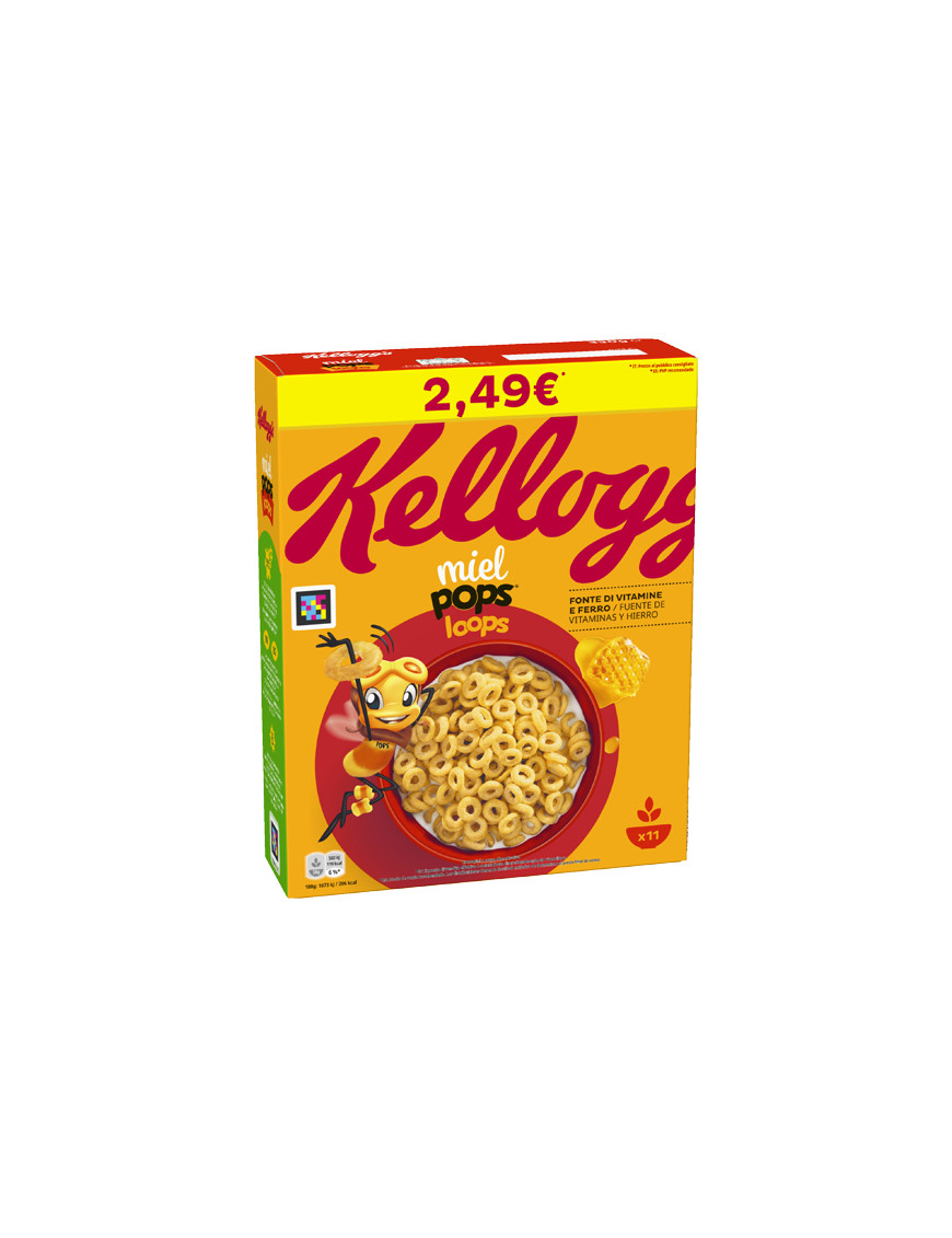 KELLOGG'S MIEL POPS LOOPS G.330  FLASH 2,49