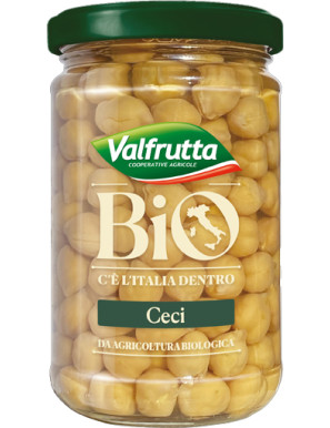 VALFRUTTA CECI BIO VASO VETRO360 GR.