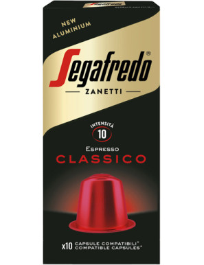 SEGAFREDO CLASSICO 10 CAPSULE COMP.NESPRESSO