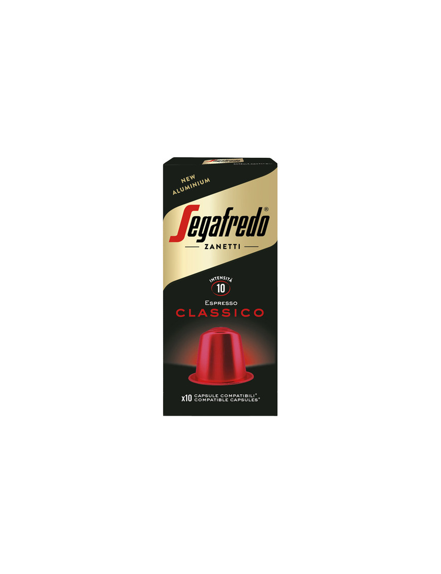 SEGAFREDO CLASSICO 10 CAPSULE COMP.NESPRESSO