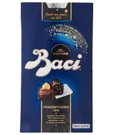 Perugina Bacio Bijou Fond.70% gr.200