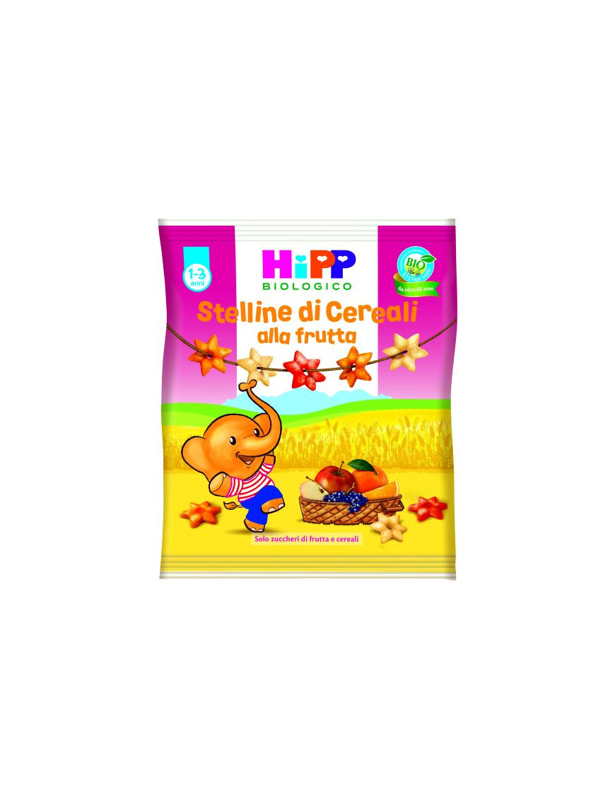 HIPP BABY SNACK STELLINE DICEREALI ALLA FRUTTA 30G