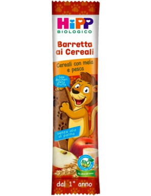 HIPP BARRETTE AI CEREALI CEREACON MELA E PESCA 20G