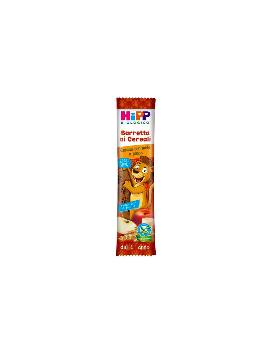 HIPP BARRETTE AI CEREALI CEREACON MELA E PESCA 20G