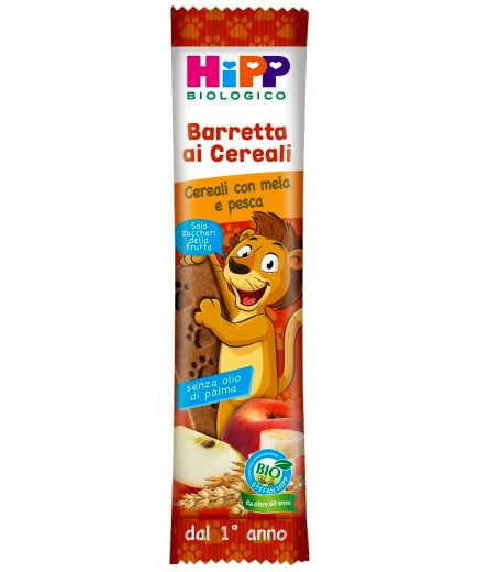 HIPP BARRETTE AI CEREALI CEREACON MELA E PESCA 20G