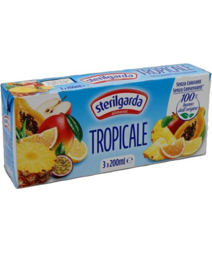 STERILGARDA SUCCO TROPICALE ML.200X3 BRICK