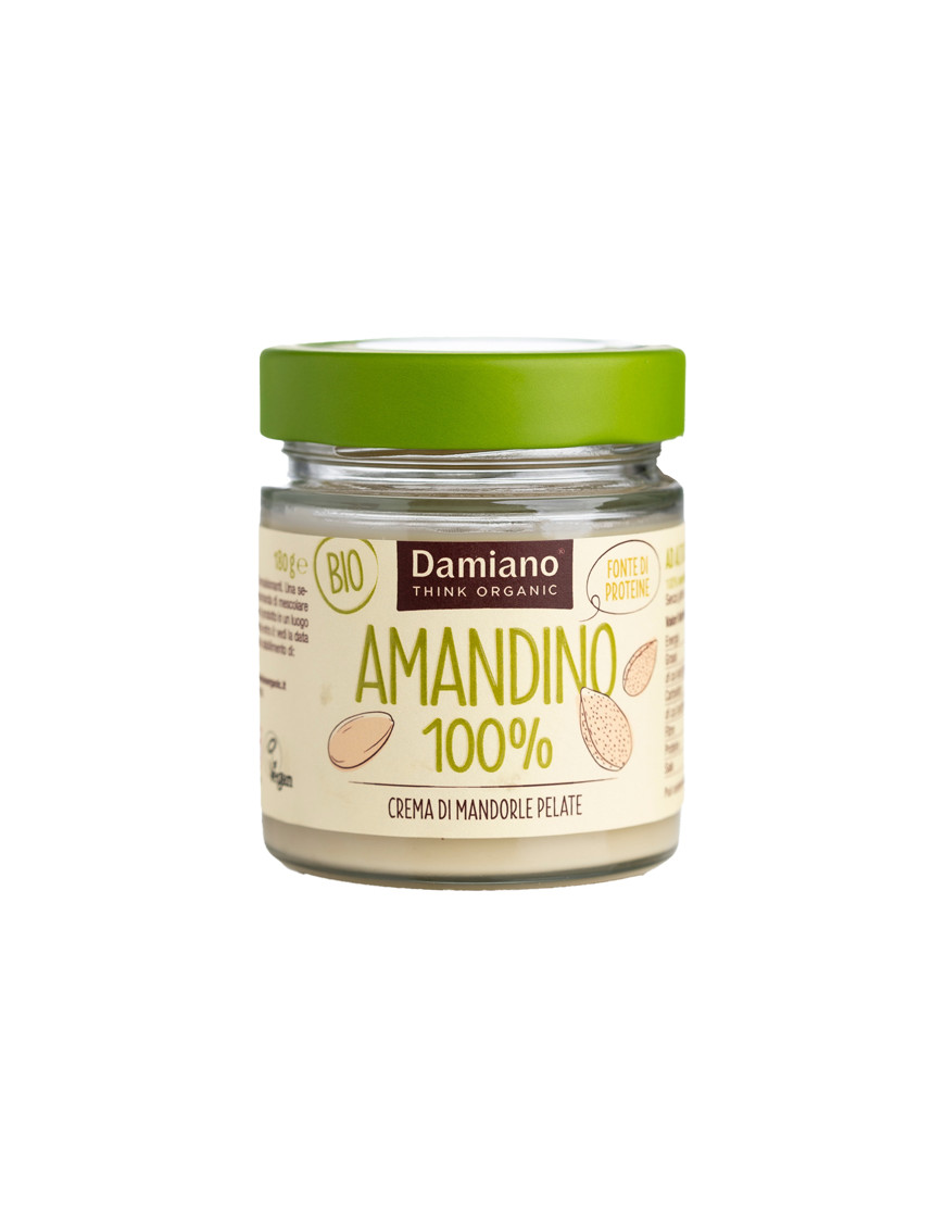 DAMIANO AMANDINO CREMA DI MANDORLE PELATE 100% G.180