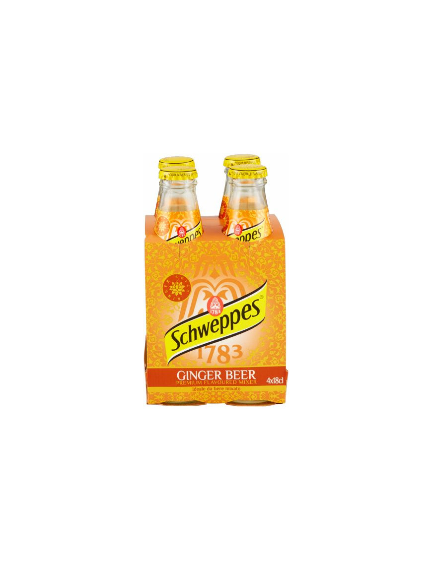 SCHWEPPES GINGER BEER CL.18X4