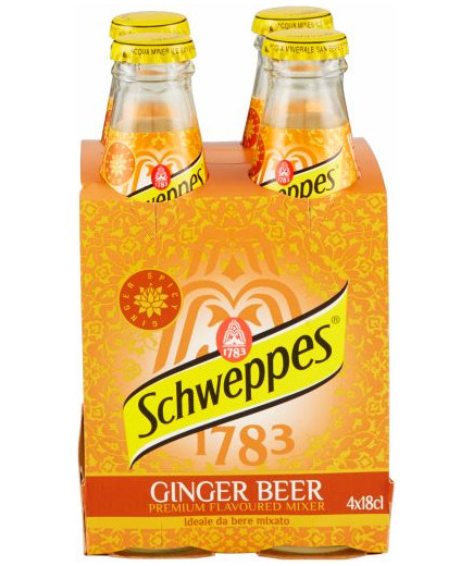 SCHWEPPES GINGER BEER CL.18X4