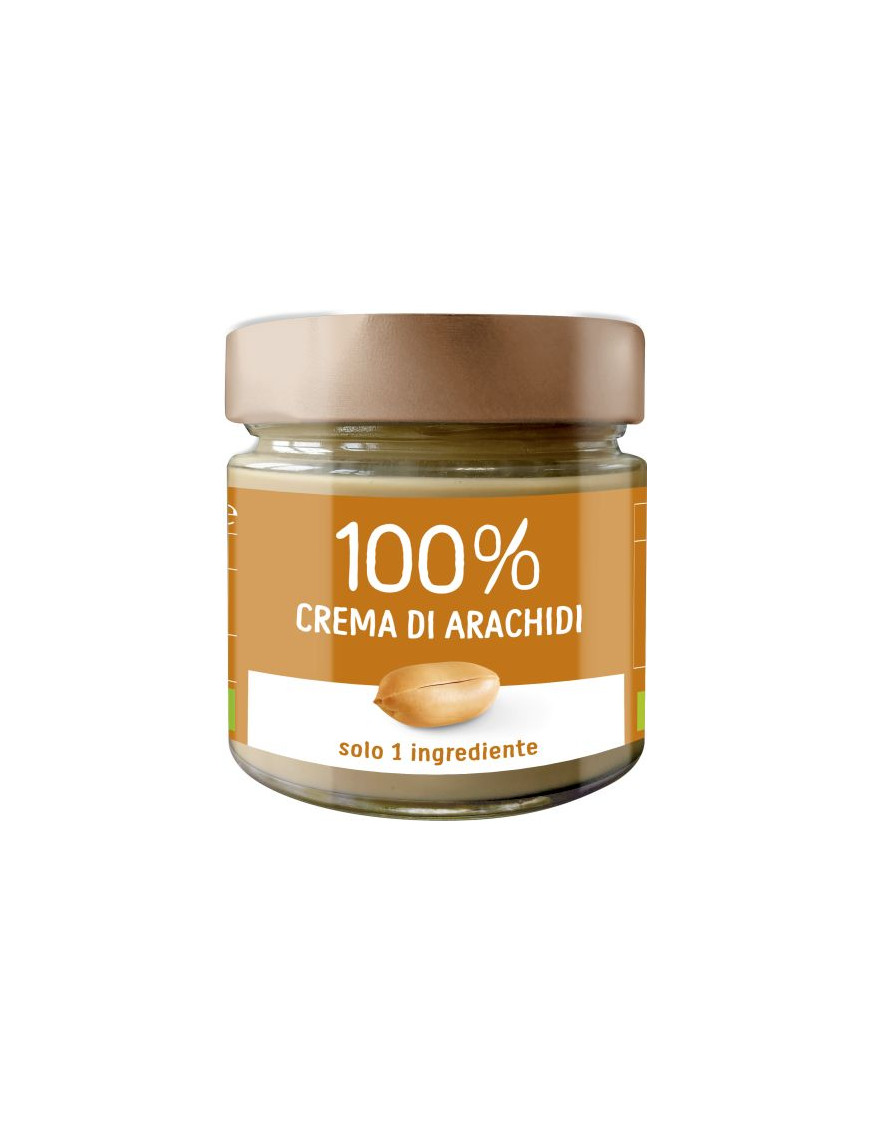 EUROCOMPANY CREMA PURA 100% DI ARACHIDI TOSTATE BIO GR.175