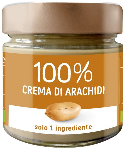 EUROCOMPANY CREMA PURA 100% DI ARACHIDI TOSTATE BIO GR.175