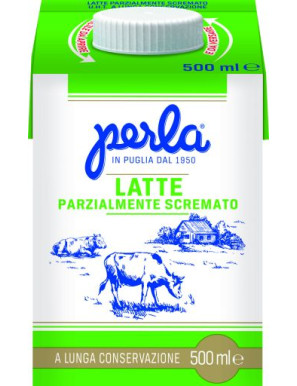 Perla Latte Uht Parzialmente Scremato ml.500