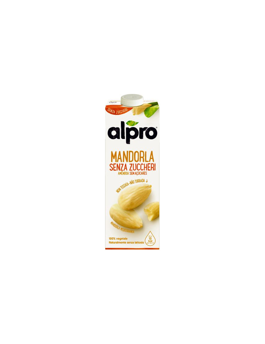 Alpro Mandorla Non Tostata Senza Zucchero lt.1