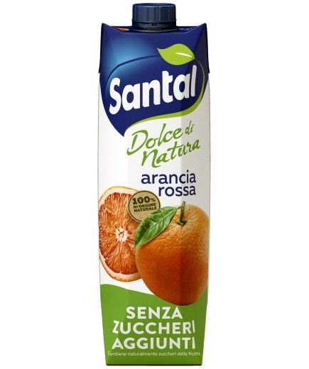 Santal Succo lt.1 Arancia Rossa Senza Zuccheri Aggiunti