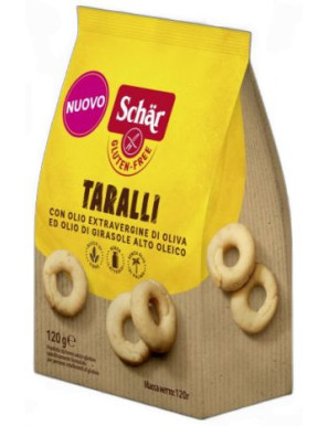 SCHAR TARALLI GR.120 S/GLUTINE