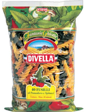 DIVELLA FANTASIE GHIOTTE G.500 FUSILLI POM. E SPINACI NÂ°40/I