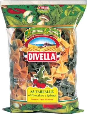 DIVELLA FANTASIE GHIOTTE G.500 FARFALLE POM. E SPINACI.NÂ°85