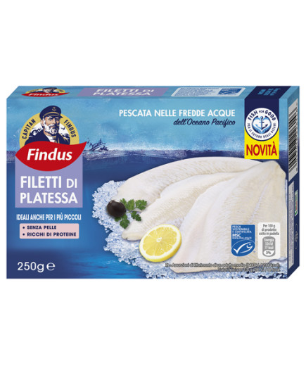 FINDUS FILETTI DI PLATESSAG.250