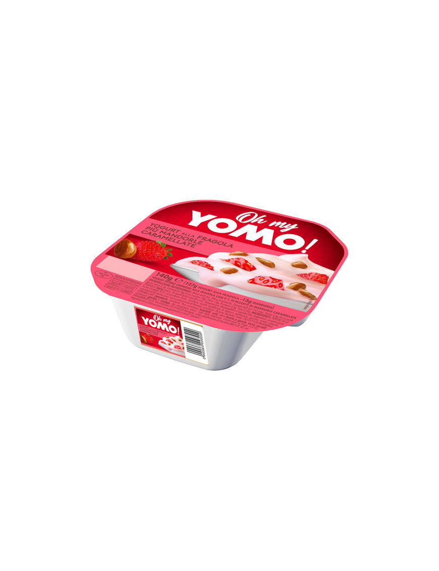 YOMO OH MY YOMO FRAGOLA EMANDORLE CARAMELLATE G.140