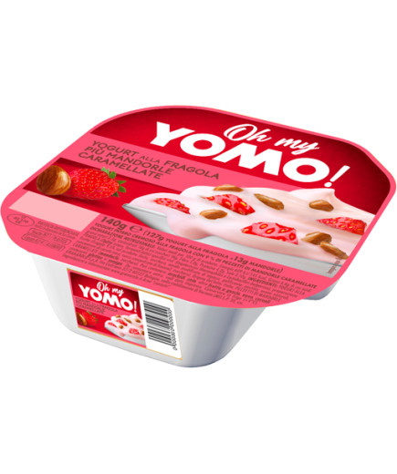 YOMO OH MY YOMO FRAGOLA EMANDORLE CARAMELLATE G.140