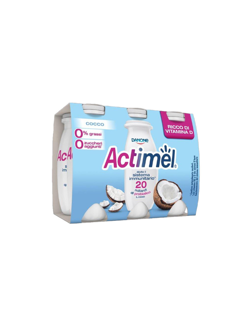 DANONE ACTIMEL 0,1% ML.100X6 COCCO