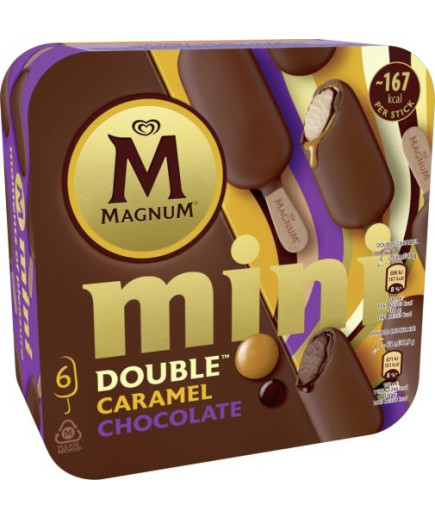 ALGIDA MAGNUM MINI DOUBLE CHOC-CAR X6 G.283