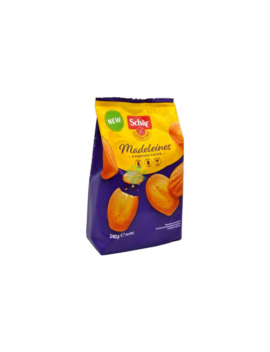 SCHAR MADELEINES GR 240 S/GLUTINE  8X40G