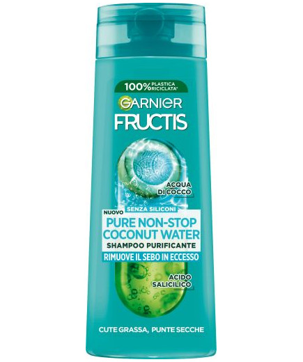 FRUCTIS SHAMPOO PURE STRONG COCONUT ML.250