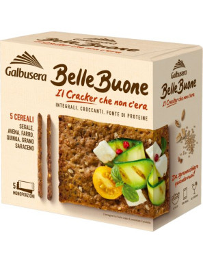 GALBUSERA BELLE BUONE CRACKER G.200 5 CEREALI