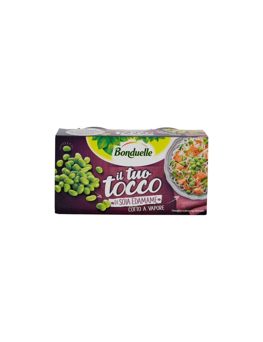 BONDUELLE IL TUO TOCCO DI SOIA EDAMAME G.80X2 LATTINA