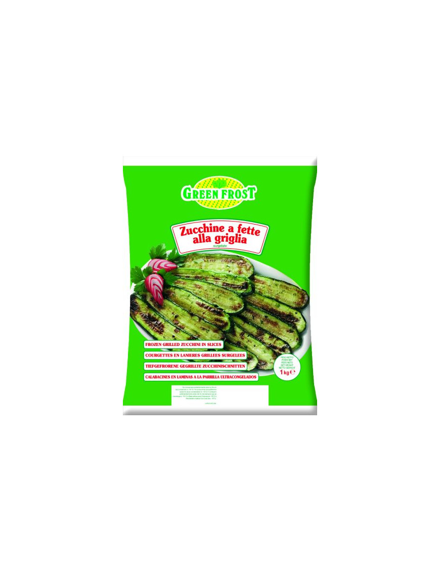 GREEN FROST ZUCCHINE A FETTE ALLA GRIGLIA KG.1 SURG