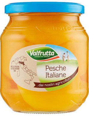 VALFRUTTA PESCHE SCIROPPATE G.570 VASO