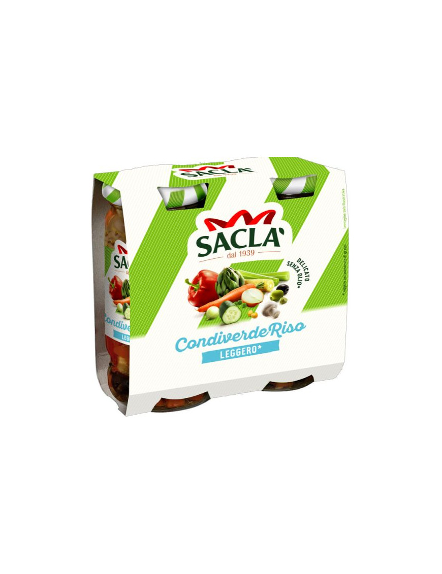 SACLA' CONDIVERDE RISO LIGHT G.290X2