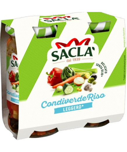 SACLA' CONDIVERDE RISO LIGHT G.290X2