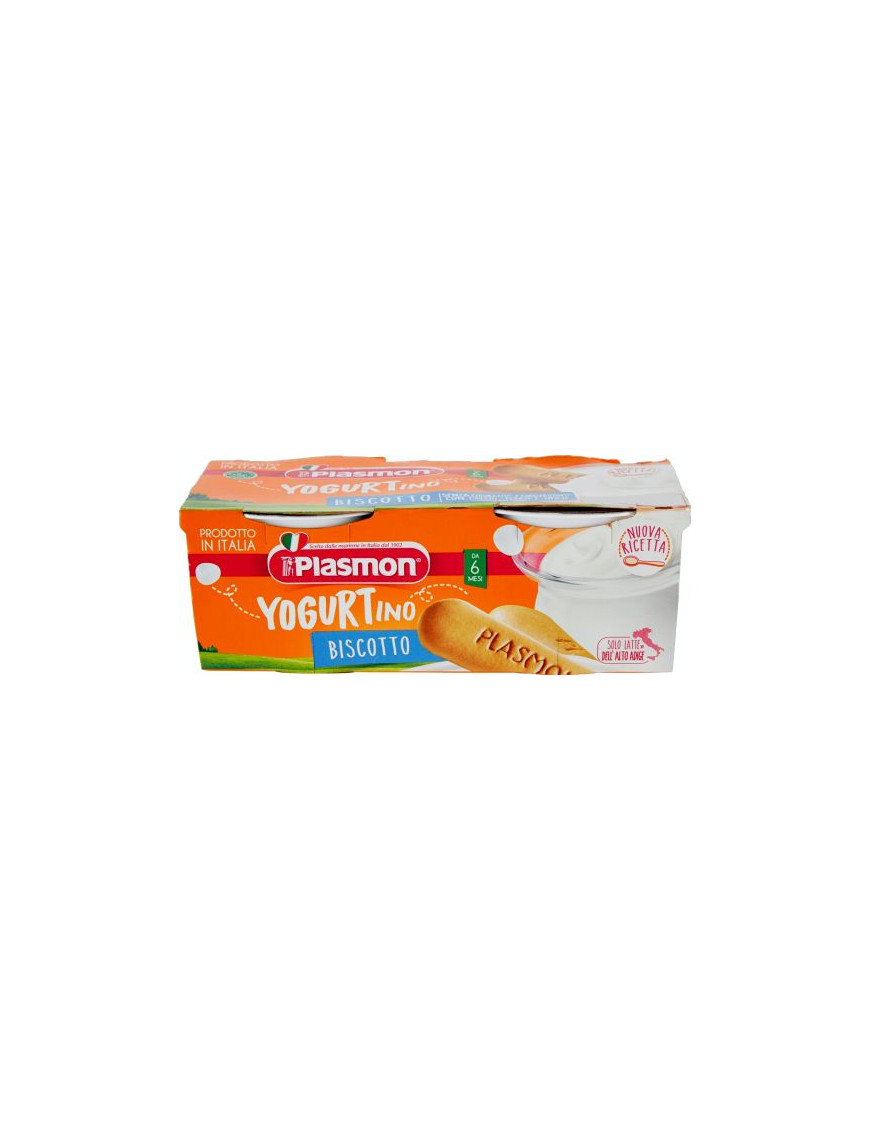 Plasmon Yogurtino Biscotto gr.100X2