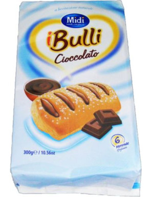 Midi Bulli Cioccolato gr.300 (6 Pezzi)