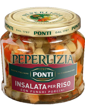 PONTI PEPERL.INSAL/RISO C/FUNGHI PORCINI G.350 V.V.