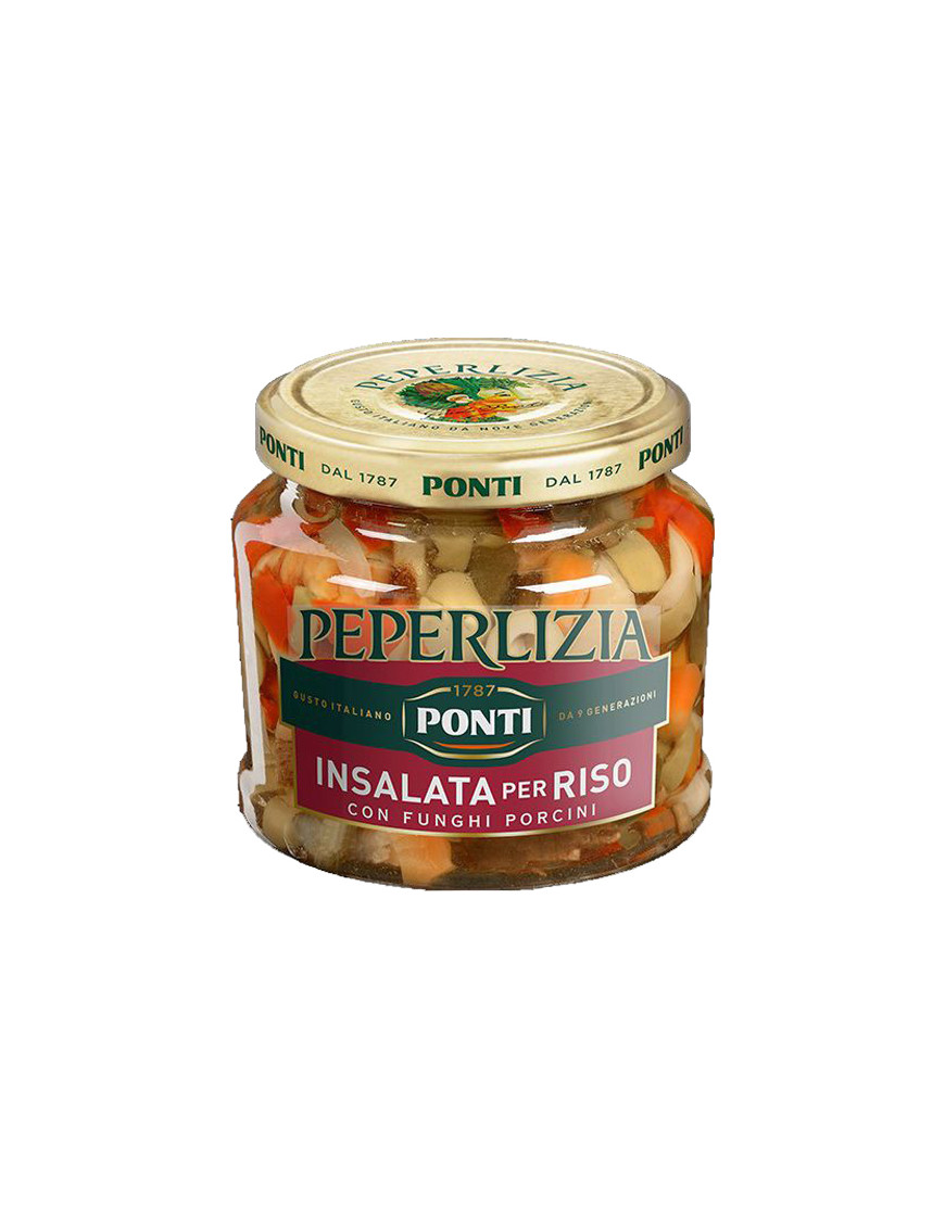 PONTI PEPERL.INSAL/RISO C/FUNGHI PORCINI G.350 V.V.