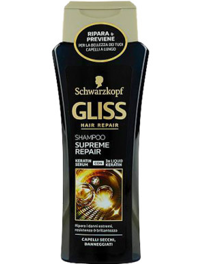 Gliss Shampoo Ripair Supreme ml.250