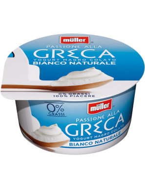 MULLER PASSIONE ALLA GRECA 0% GRASSI G.150 BIANCO